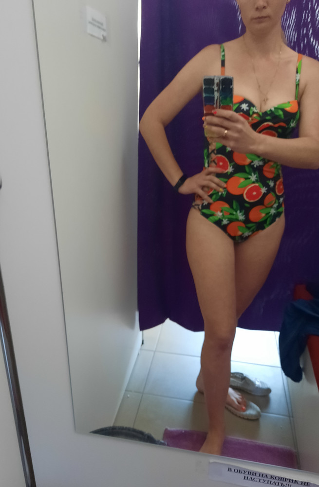 Купальник отличный 👍 Скрыл все недостатки. Мужу и мне очень понравился, а это самое главное))