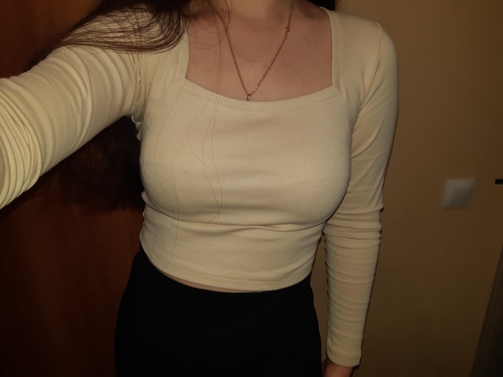 Качественный лонгслив размер подошёл