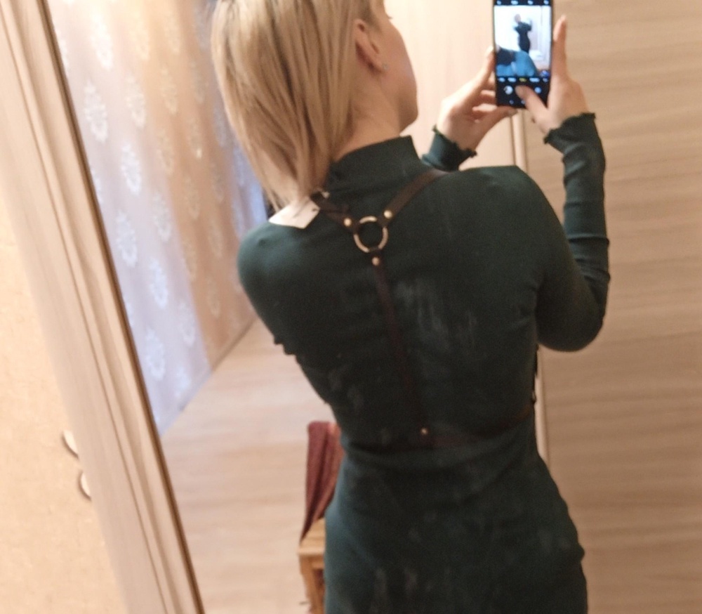 Очень стильная портупея, коллеги оценили)