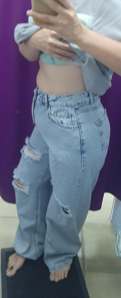 Джинсы мне понравились,  рекомендую!!!! Только на 161 рост длиноваты. Буду подшивать.