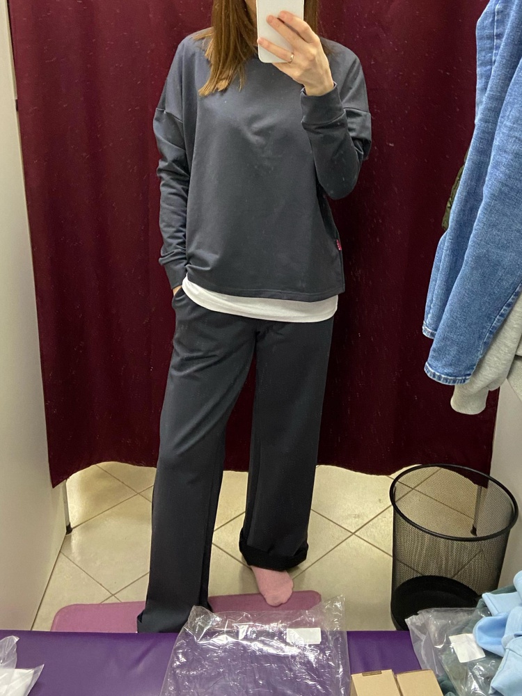 Прекрасный костюм 🤍мой рост 164. Придётся укоротить штаны, длинноваты. В остальном всё супер 😊 