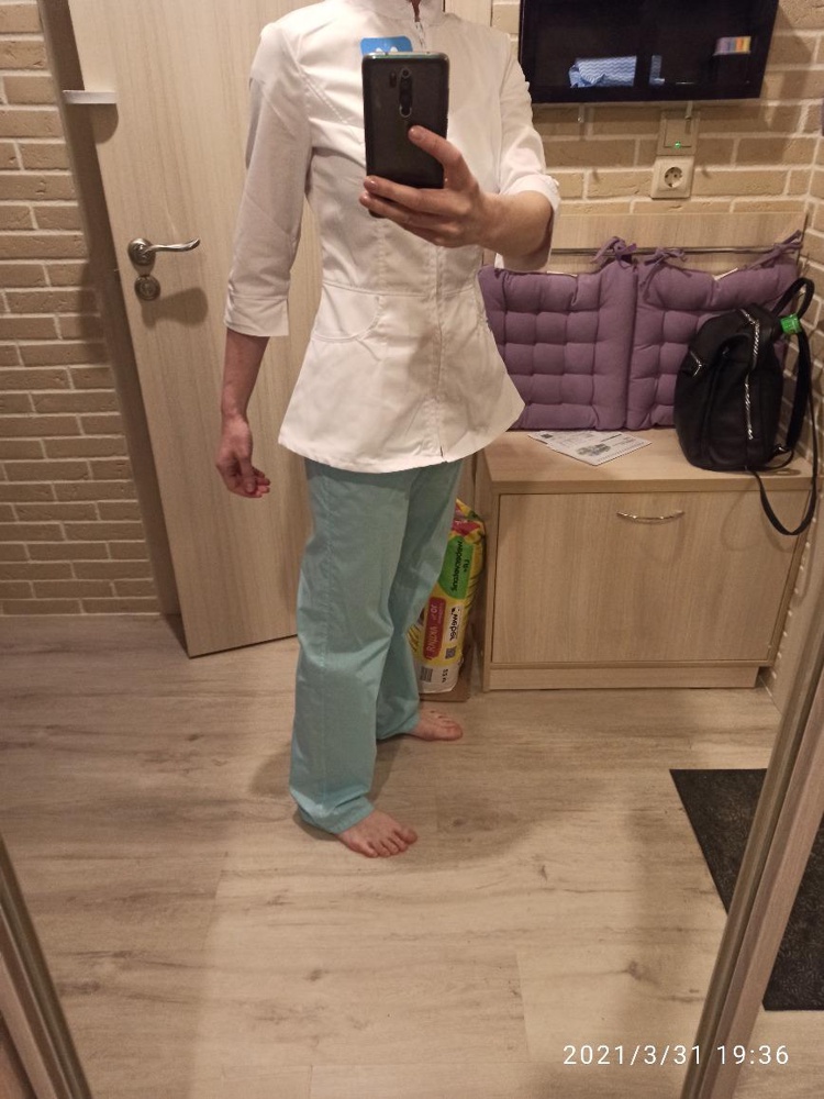 Очень классная рубашка! Мне очень понравилась. Мои размеры: 88-68-92, рост 164. Взяла 44-й размер. Села идеально 