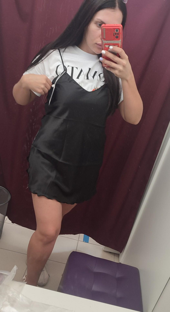 Сорочка просто бомба .Заказывала 44 размер все подошло ,хорошо что не в обтяжку .