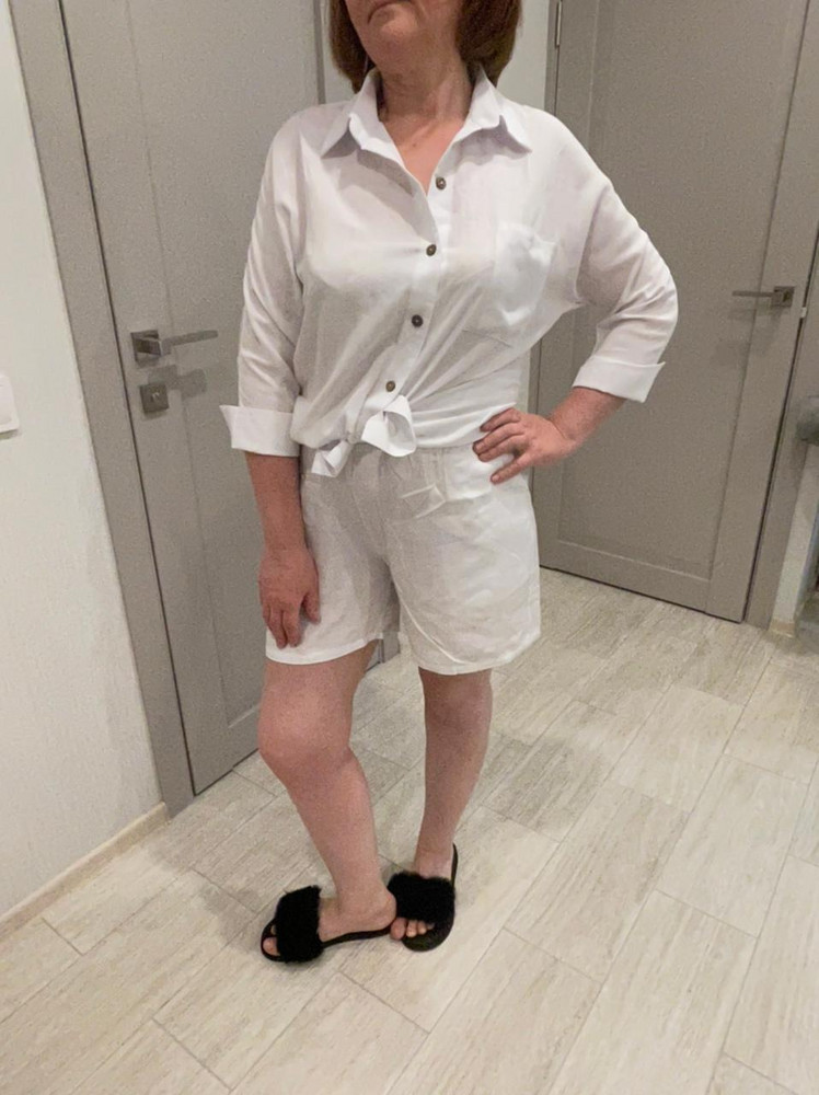 Отличный костюм, сел как родной)! Взяла в отпуск. Довольна!