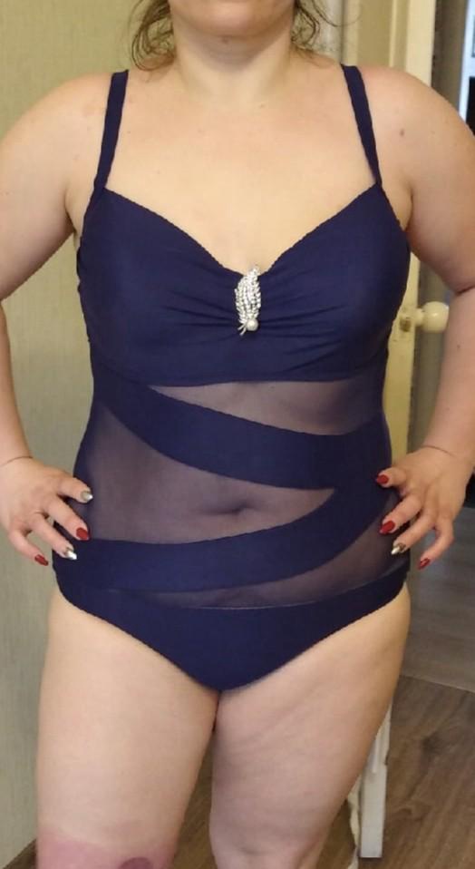 Купальник понравился, утягивает хорошо, все ненужное скрывает. Ношу 48-50, взяла 50. Чашки немного большеваты, но не критично, если не присматриваться. Доставка была через день, это очень порадовало. Спасибо производителю. Рекомендую.