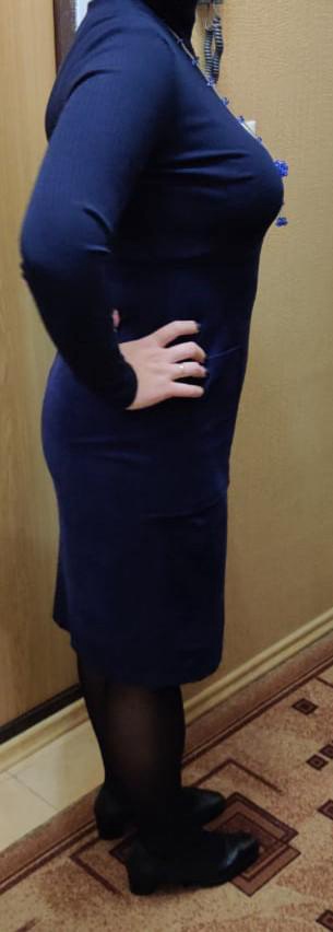 Немного укоротила длину, платье стало ещё лучше!