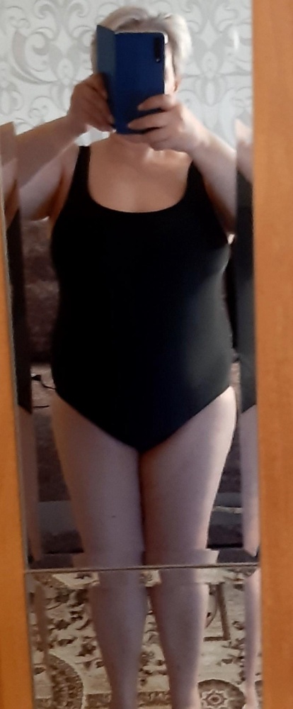 Очень хороший и качественный купальник! Мне подошёл. Мой рост 158. Р 50.