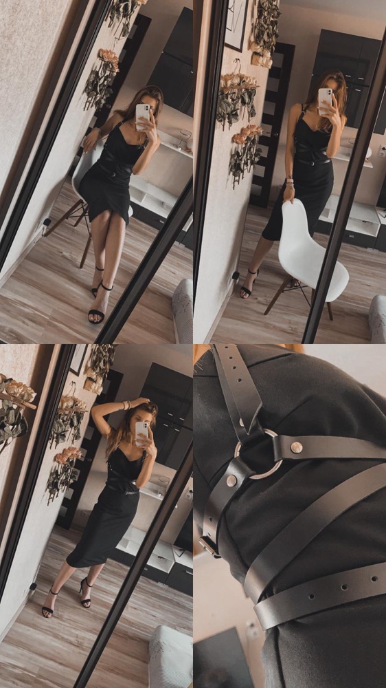 Портупея просто огонь 🔥  очень круто смотрится с платьями или рубашками. По размеру всё круто подошло. Загибов нигде нет, трещин или каких-то других повреждений тоже нет.