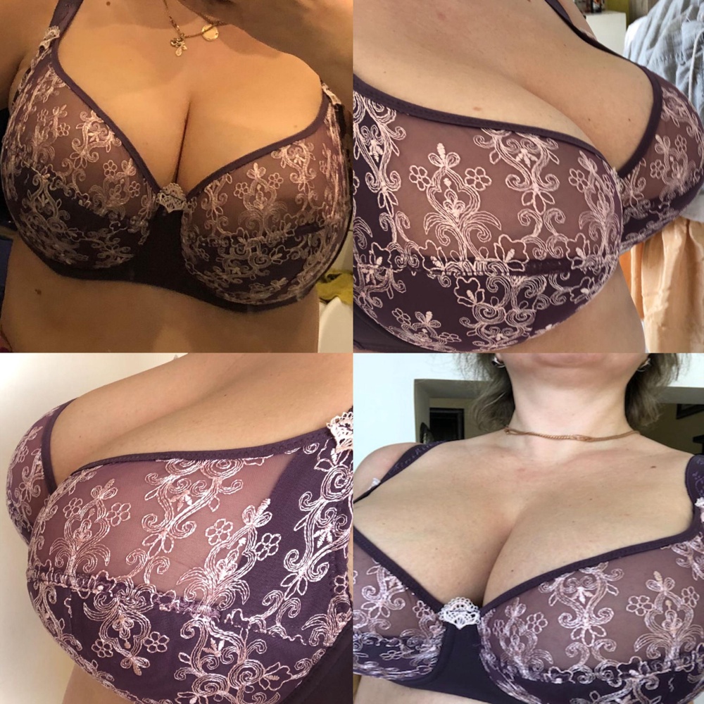 Случайно тут попалась эта фирма. У меня большой бюст и относительно небольшой объём под грудью(. Всегда была проблема найти красивый и недорогой. Раньше только Черёмушки и Меловица подходили, но сейчас ценники нереальные. Ну не об этом. Заказала несколько размеров и моделей. Так как давно не покупала и поправилась. Прошу прощения, что некоторые пришлось вернуть, так как не знала свой истинный размер. Все шикарного качества и изящные, несмотря на большую грудь, широкий лямки и широкий пояс. Нигде ничего не давит, грудь поднял! В общем, подобрала свой размер и дозаказала разных цветов-счастье! Охочусь за белым теперь 😄 Спасибо производителю за качество и цену , а продавцу за быструю доставку! Единственное, по цветам: на фото тут синий, более в тёмный, как будто на чёрном фоне синий рисунок, а он на самом деле именно синий . А коричневый цвет ( другой модели) больше лиловый( на всякий случай и другие модели сюда загружу) 
