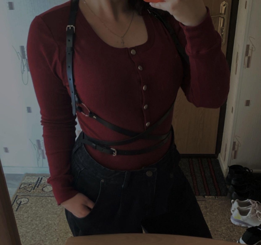 Просто балдеж😍😍😍                                             Я ещё минут 10 разбиралась как его правильно надеть😅, но результат был просто ошеломляющий! 