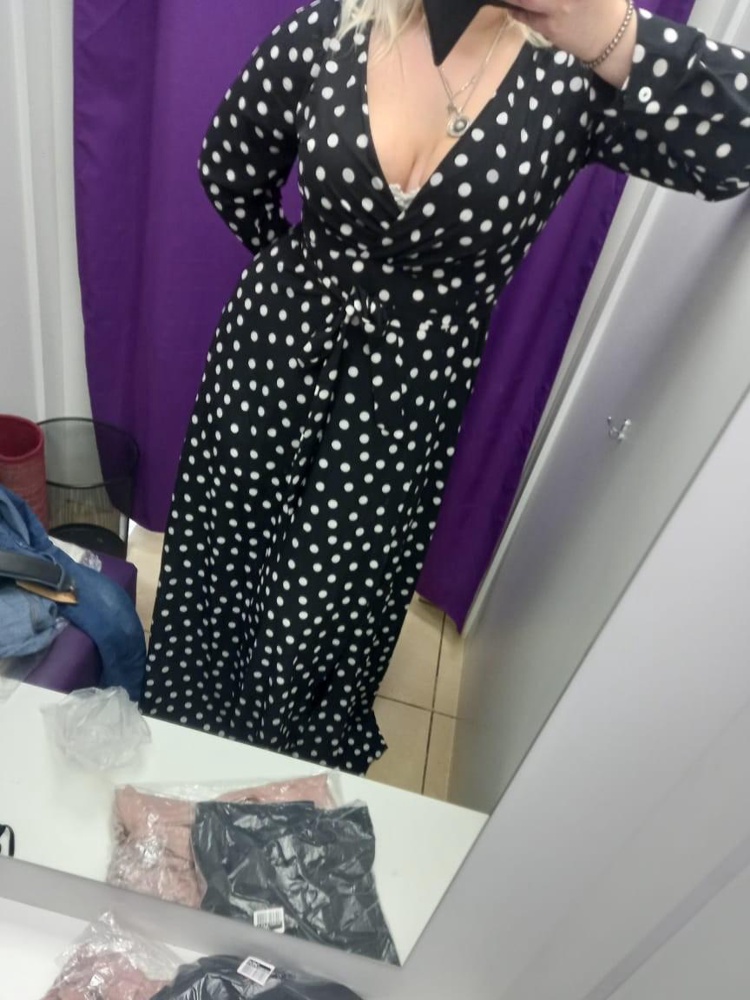 Платье-бомба... Длину придется корректировать, но это мелочь...