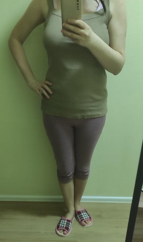 Понравилась, удобная, взяла на размер больше, чтобы несильно в обтяг