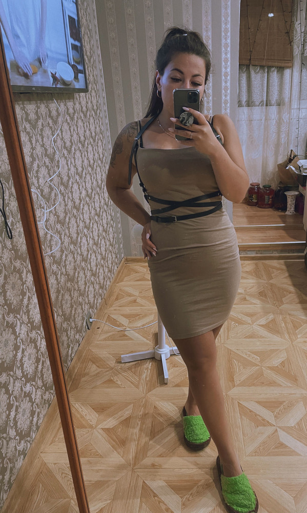 Неплохая портупея,сначала не поняла как ее правильно одеть 🙈но быстро разобралась)