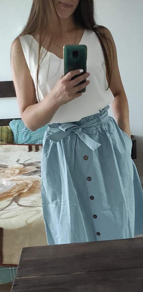 Блузка очень понравилась, на ОГ 86, ОТ 70 хорошо, свободненько,  советую)