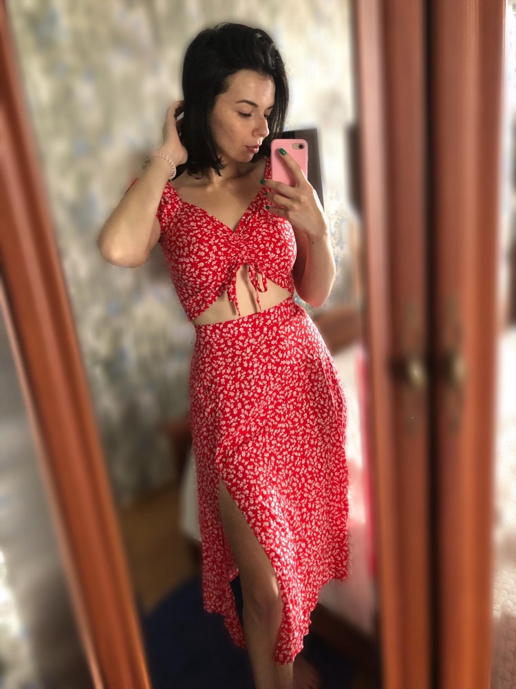 Ткань очень приятная к телу . Размер соответствует. М на рост 163 🔥 Довольна покупкой. 