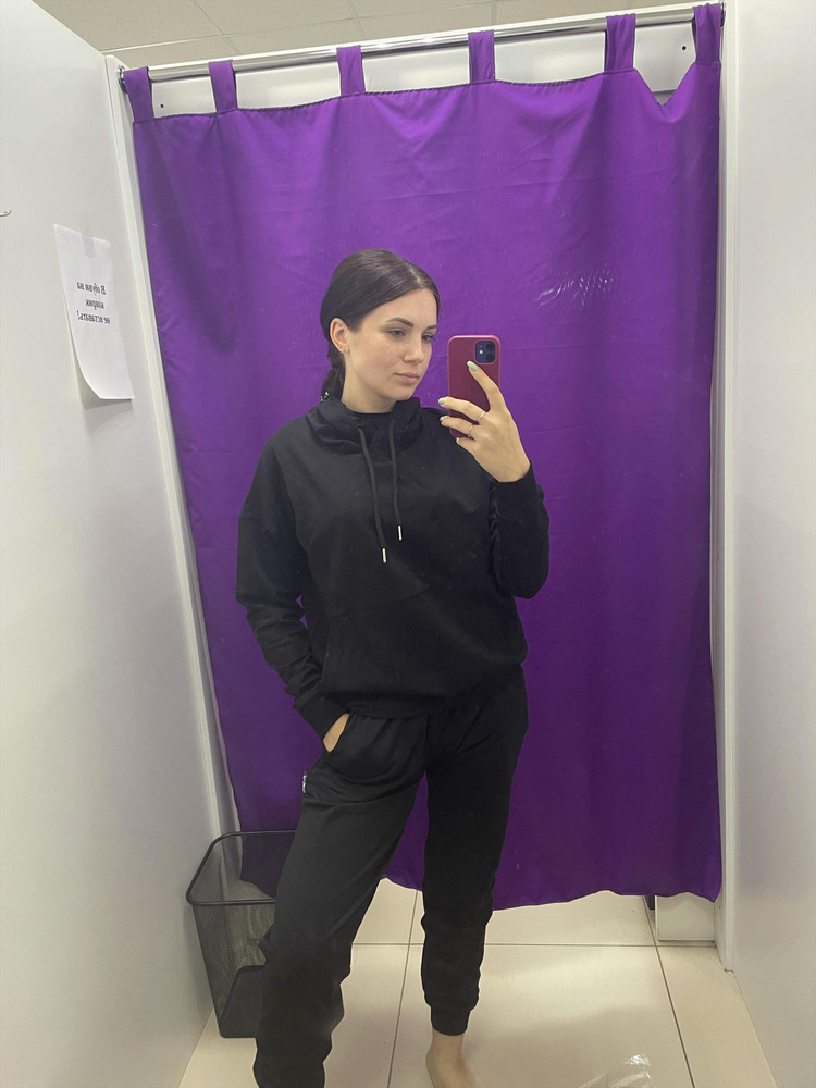 Хороший,приятный костюм 🌸 Единственное,я на свой 42,взяла L,сел хорошо👌