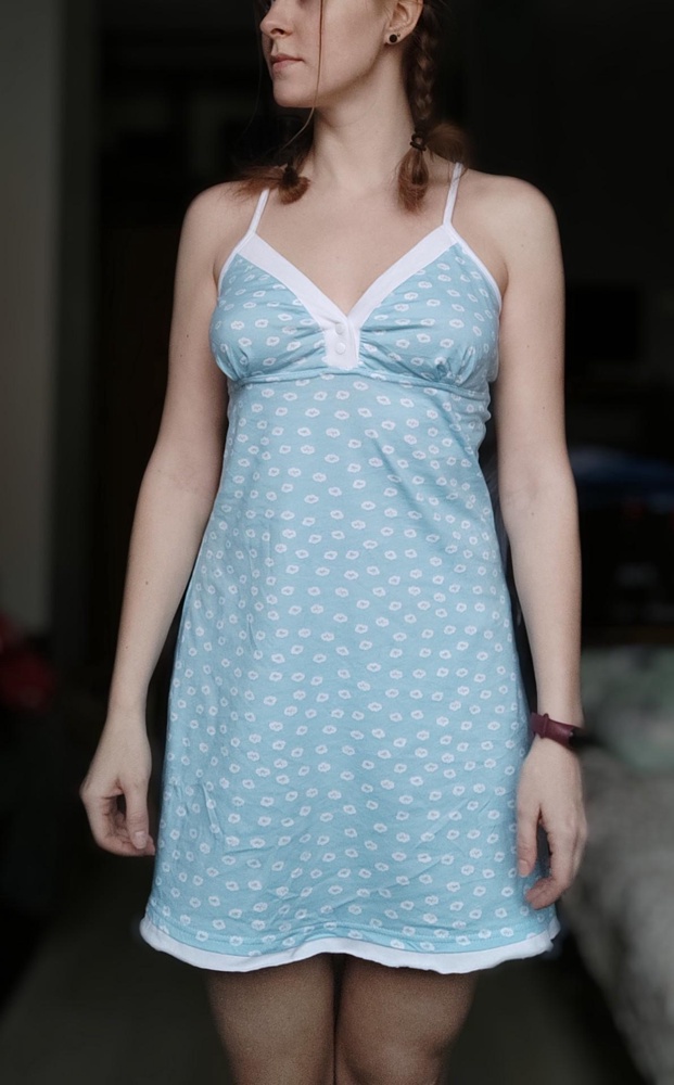 Мои параметры: рост-164,ог-88,от-67,об-95. На фото 44 размер.