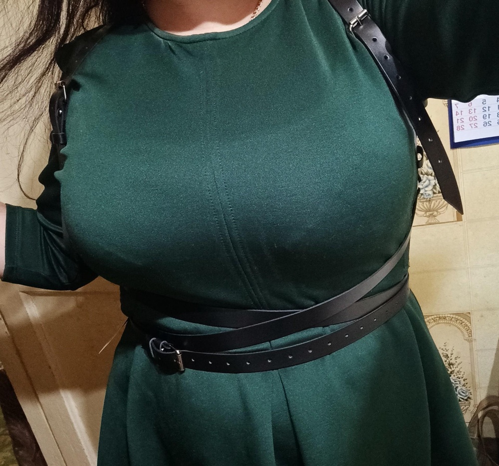 Портупея просто супер 👍 Выглядит очень эффектно,стильно и подчеркивает достоинства.🔥Качество изделия порадовало.