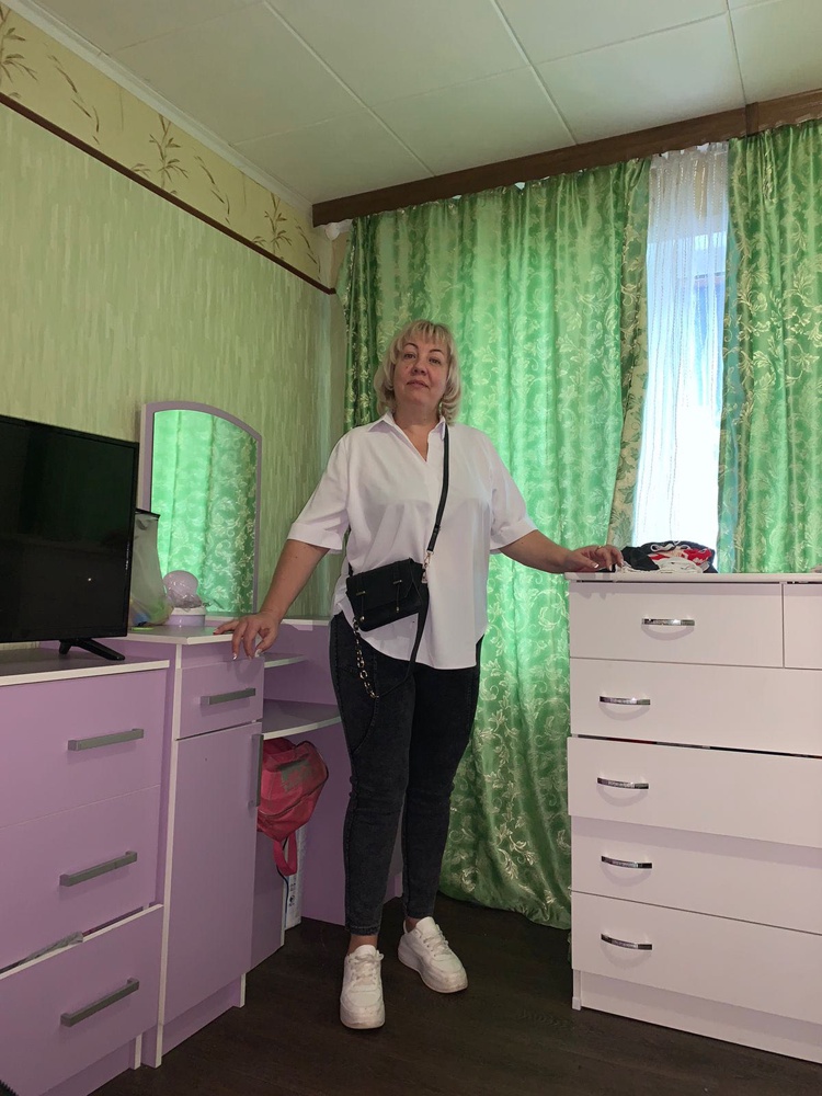 Рубашечка огонь 🔥 ткань приятная не мнётся ,прикрывает все проблемные  места, размер соответствует ,рекомендую к покупке 👍👍👍