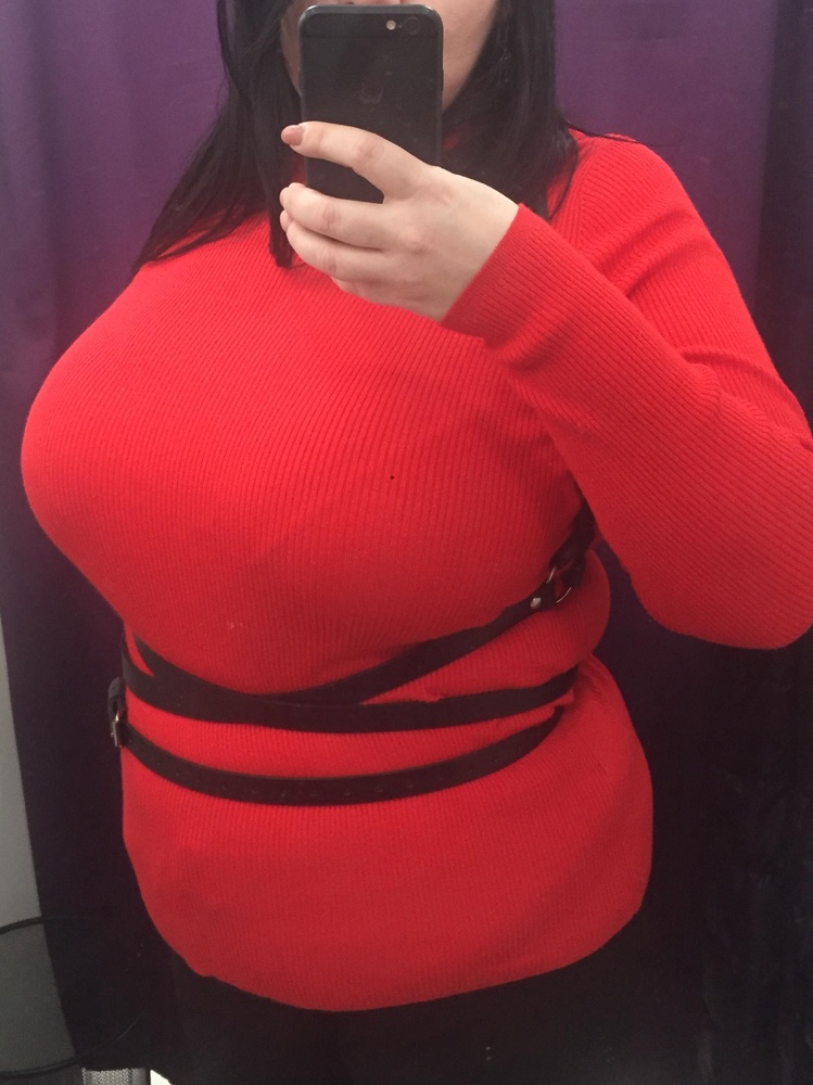 Я в восторге! Заказала максимальный размер 56-60. Немного маловато, но выкупила. Есть стимул похудеть на размер :)