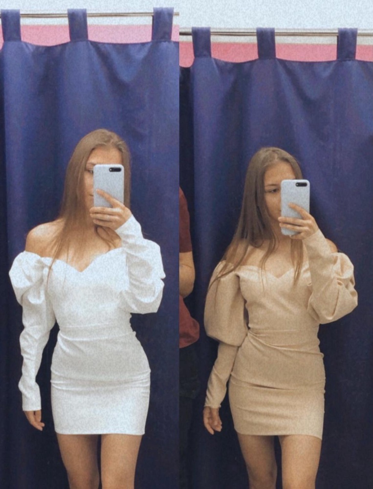 Почитала отзывы и решила заказать два размера - XS и S. Не понимаю, почему все пишут, что платье маломерит. Мой размер - XS (параметры 83-58-85). Платье размера XS село идеально! Размер S был большеват. На мой взгляд, идёт размер в размер. Платье очень красивое, я в восторге 😍 Получаю всегда огромное количество комплиментов! Заказывала ещё бежевое, но все-таки выбрала белое) Бежевый XS, кстати, пришёл с порванной молнией) Видимо, кто-то пытался «влезть». 