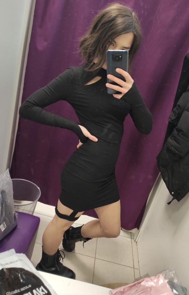 На рост 158 супер, узенькое, как раз) взяла конечно