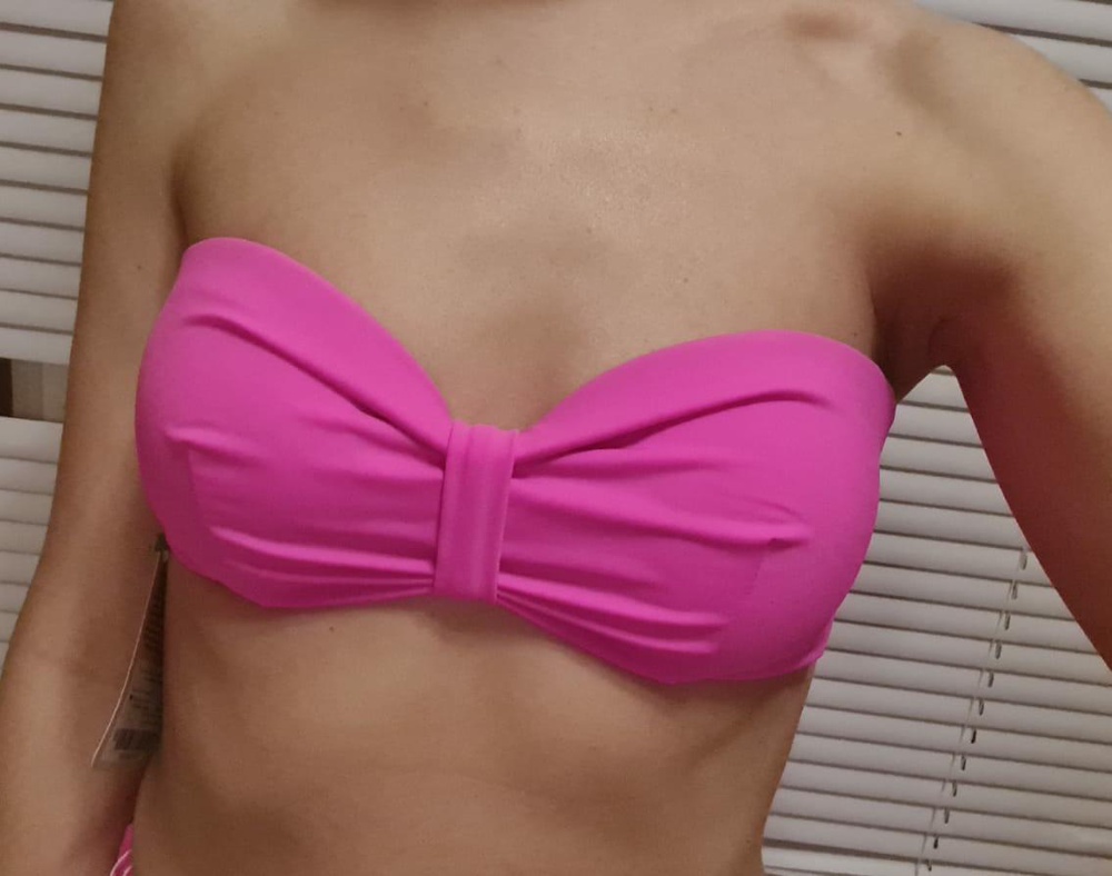 Цвет фуксия взяла к плавкам,  покупкой довольна