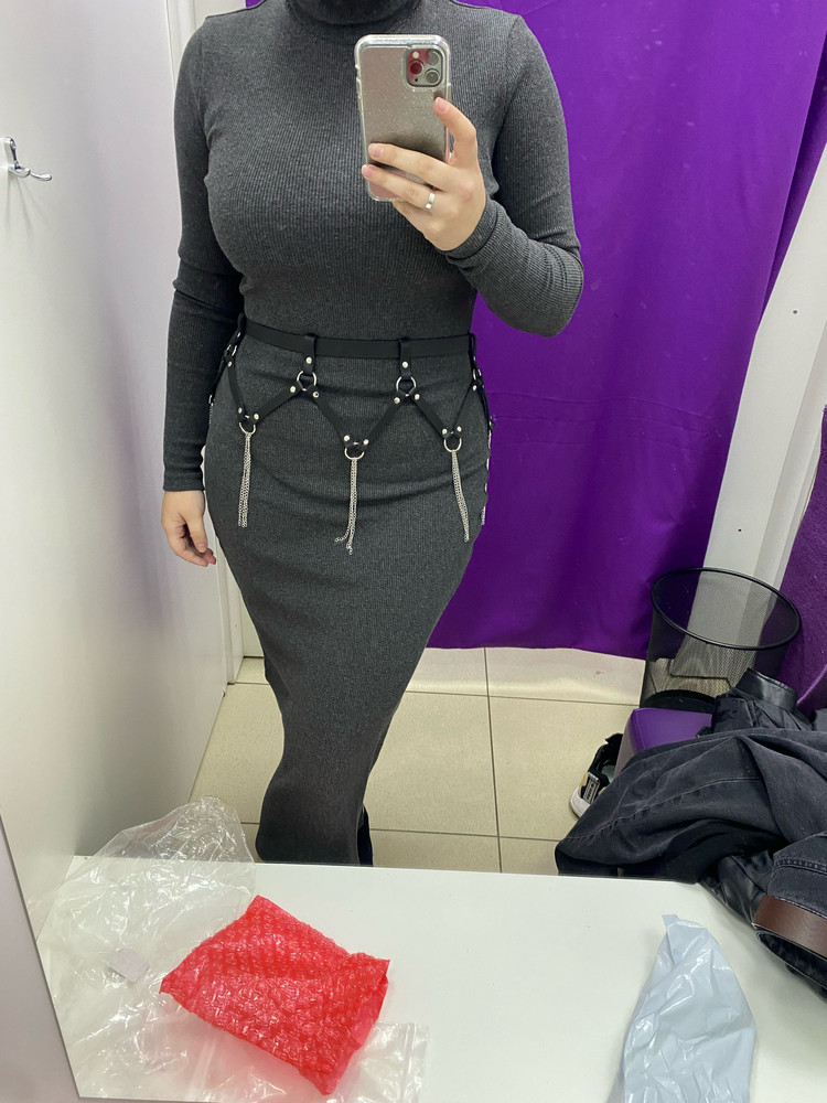 Классный пояс.На объём  81 талии взяла xl,запас ремня большой ещё,но в принципе это не проблема