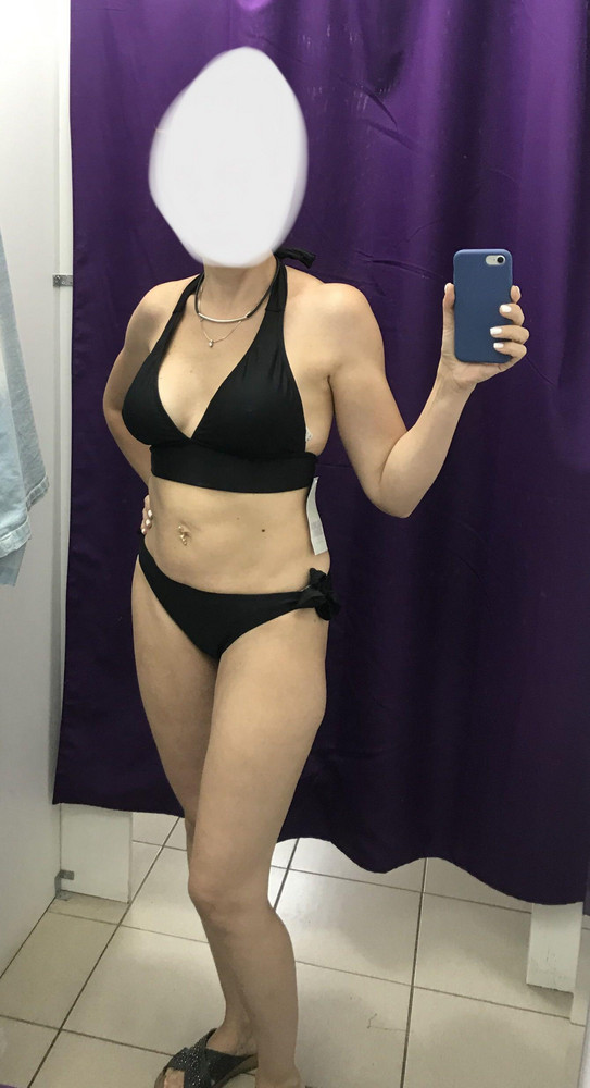 Плавки с низкой посадкой, мне такие идут и нравятся. Завязками можно регулировать. Ткань двойная, пошив хороший, качество ткани хорошее, приятная, гладкая, эластичная.