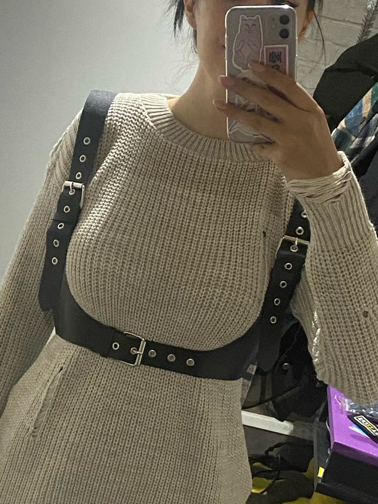 Портупея прекрасная. На худеньких девочек