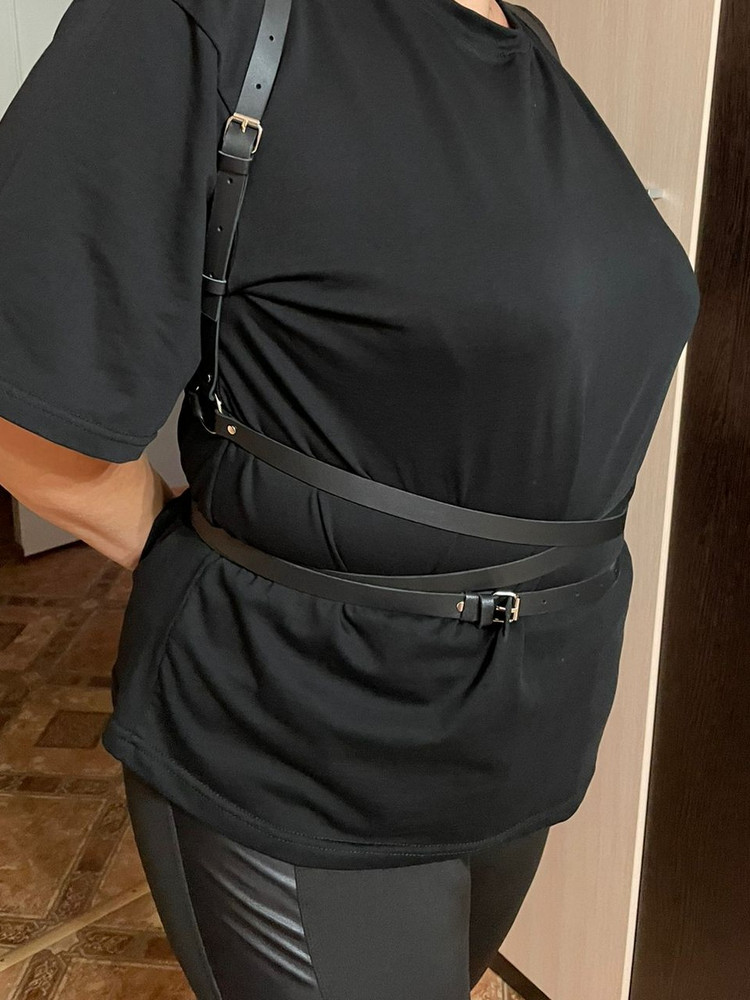 Всё отлично, главное что не краситься и нет брака, размер подошёл на от 100, ог 118