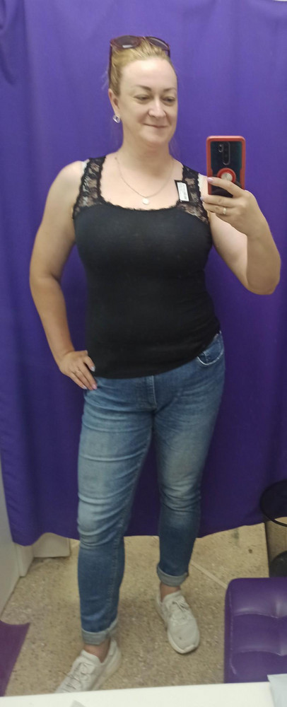 Отлично села майка на мой 52, спасибо