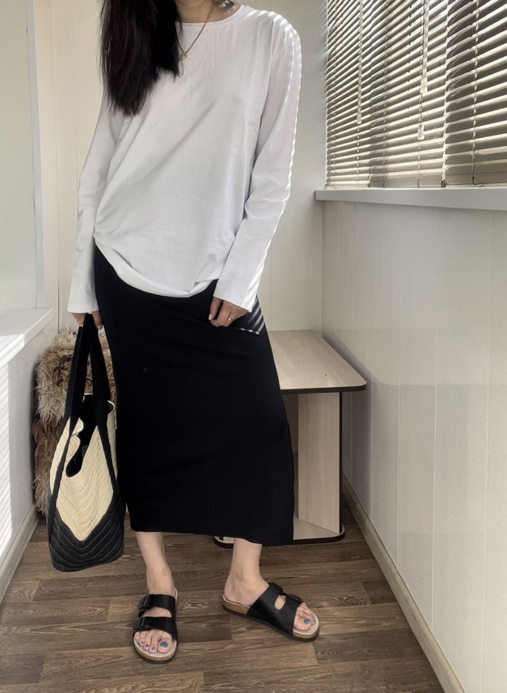 Взяла размер xxl, чтобы был оверсайз) все супер)